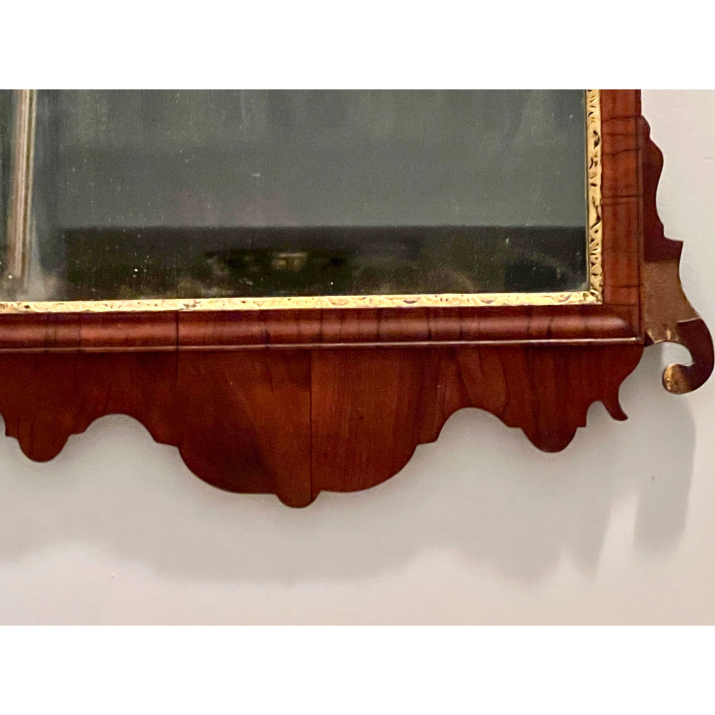 Antique English Chippendale Hall Mirror -  POSH 