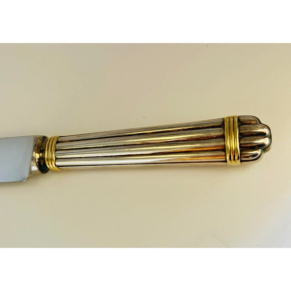 Vintage Christofle Silverplate Aria Cake Knife -  POSH 