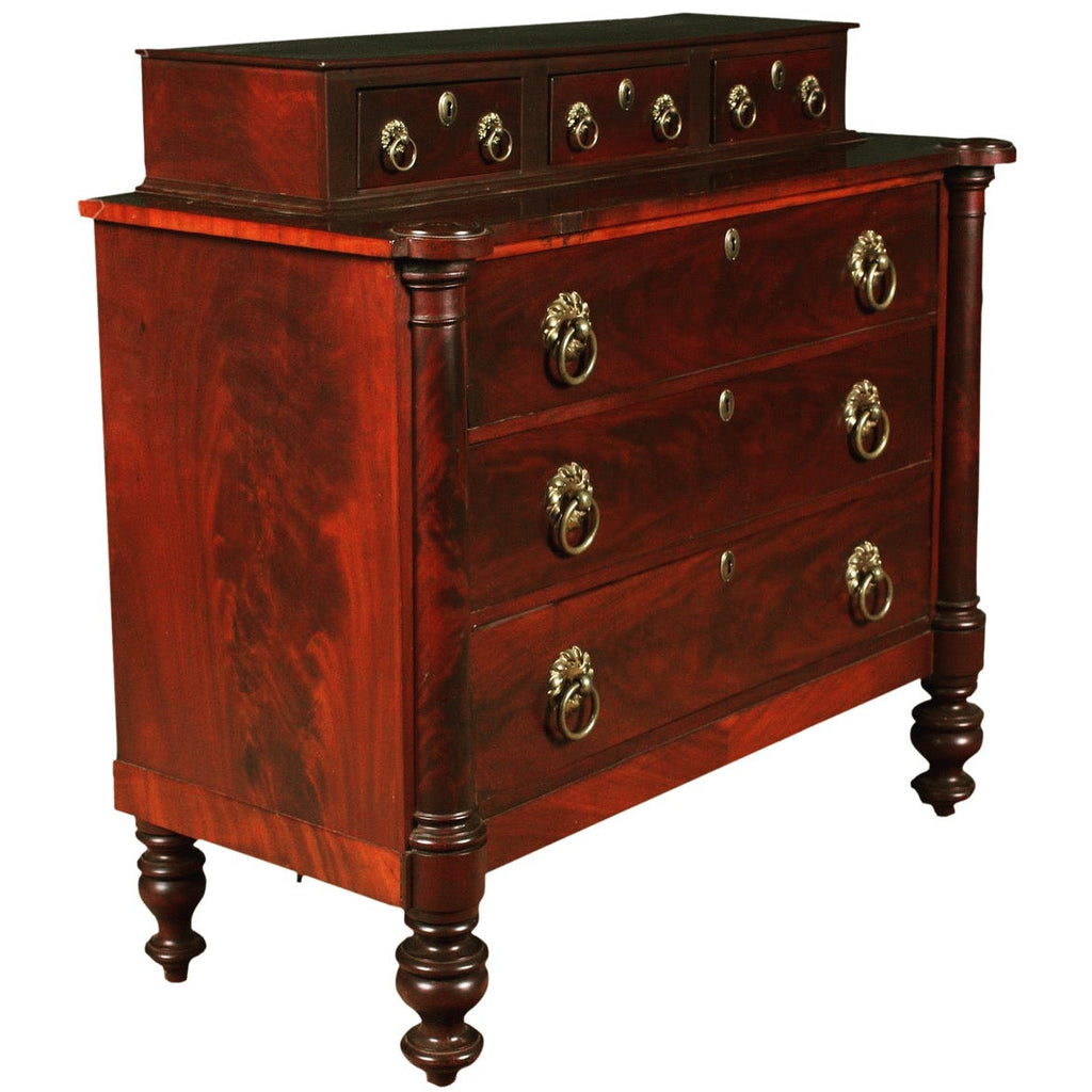 American Empire Mahogany Chest -  POSH 