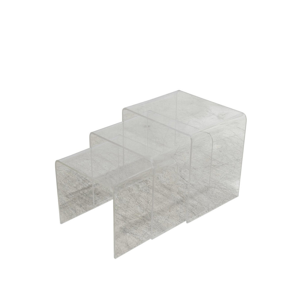 1970’s Lucite Nesting Tables - POSH