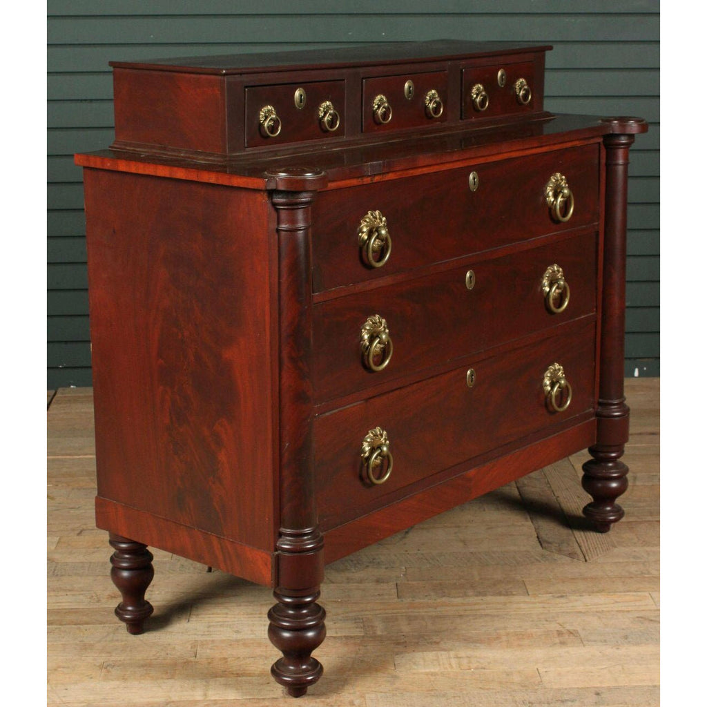 American Empire Mahogany Chest - POSH