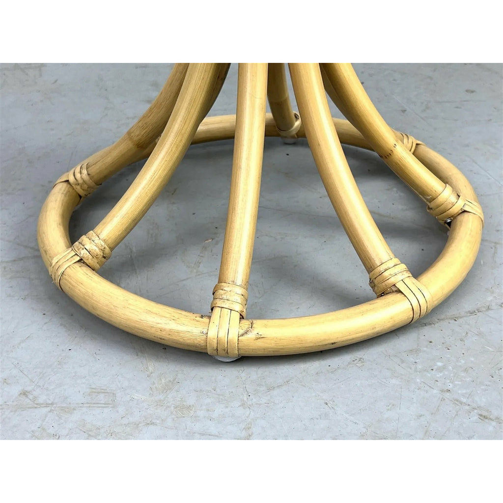 Bamboo Rattan Palm Table - POSH