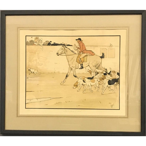 Cecil Alden Fox Hunting Print - POSH