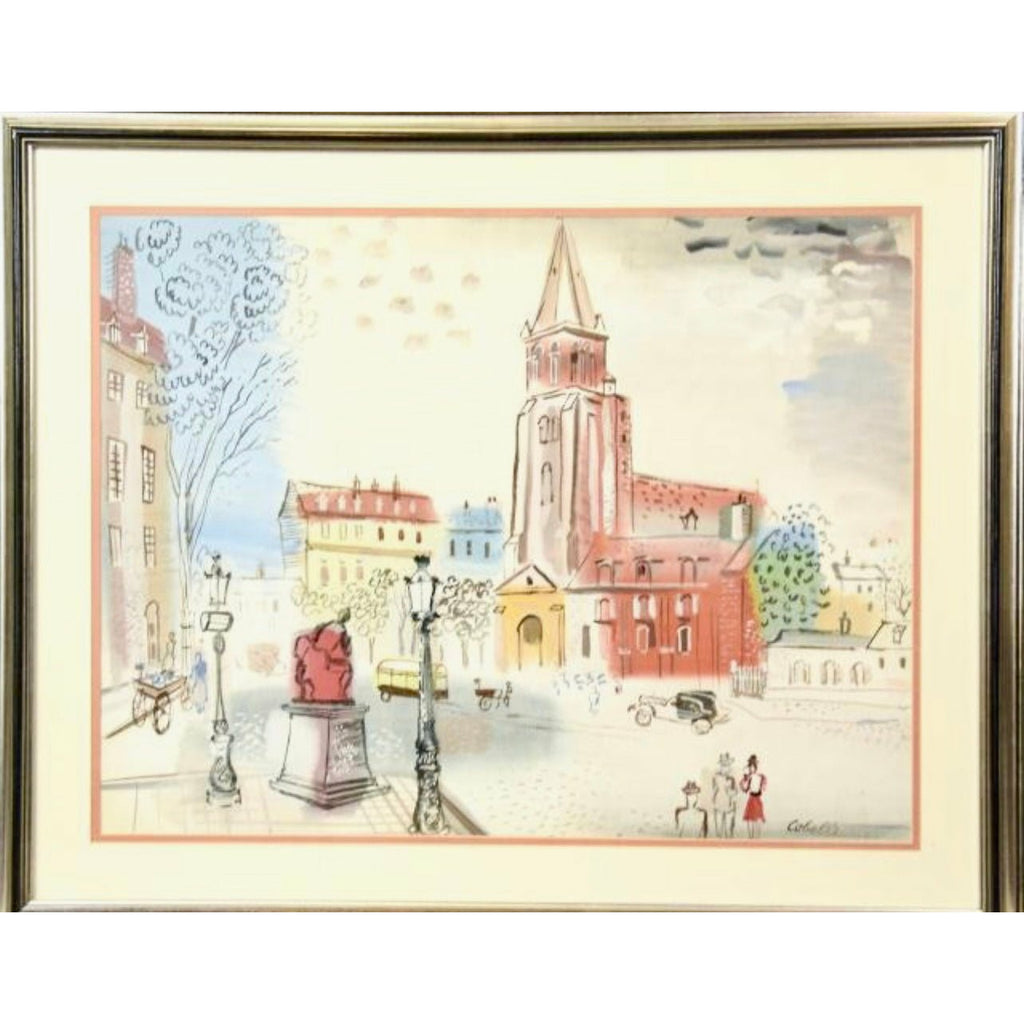 Charles Cobelle Parisian Watercolor, - POSH