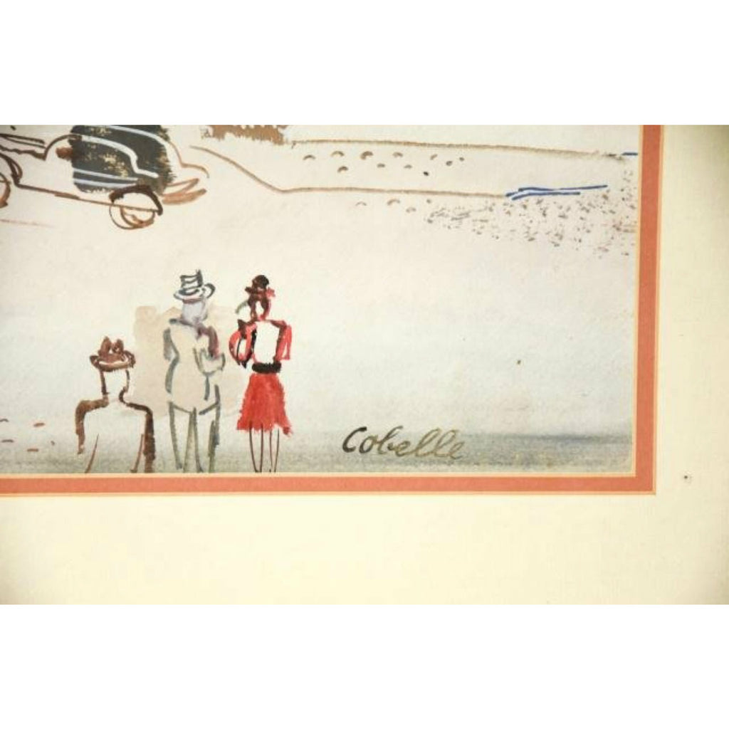 Charles Cobelle Parisian Watercolor, - POSH
