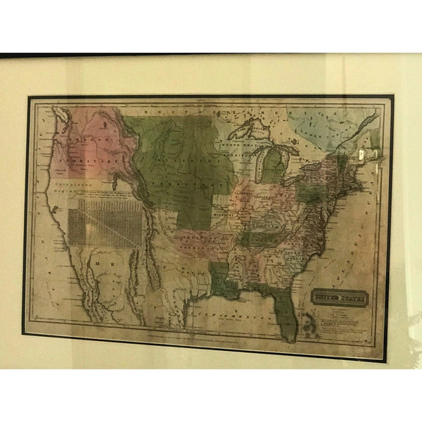 Map of the United States, 1830 - POSH